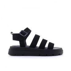 Γυναικεία Πέδιλα LadyShoes 555 Μαύρο Δέρμα image