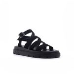 Γυναικεία Πέδιλα LadyShoes 555 Μαύρο Δέρμα image - 1