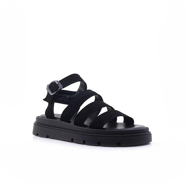 Γυναικεία Πέδιλα LadyShoes 555 Μαύρο Δέρμα image - 1