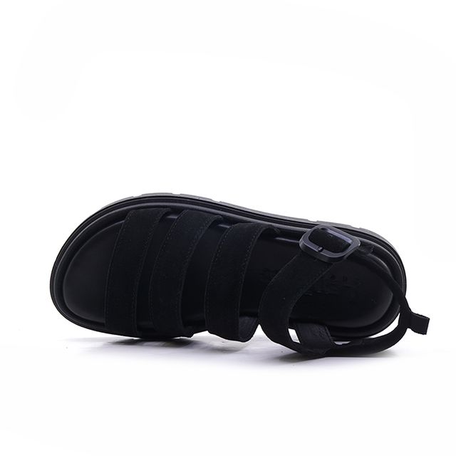 Γυναικεία Πέδιλα LadyShoes 555 Μαύρο Δέρμα image - 3