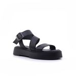 Γυναικεία Πέδιλα LadyShoes 728 Μαύρο Δέρμα image - 1