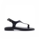 Γυναικεία Πέδιλα LadyShoes 114 Μαύρο Δέρμα image - 0