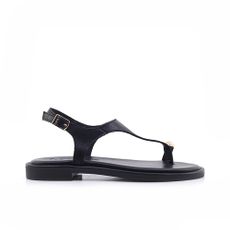 Γυναικεία Πέδιλα LadyShoes 114 Μαύρο Δέρμα image