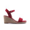 Γυναικείες Πλατφόρμες Tamaris 28300 Κόκκινο Ύφασμα