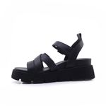 Γυναικείες Πλατφόρμες Tamaris 28510 Μαύρο EcoLeather image - 2