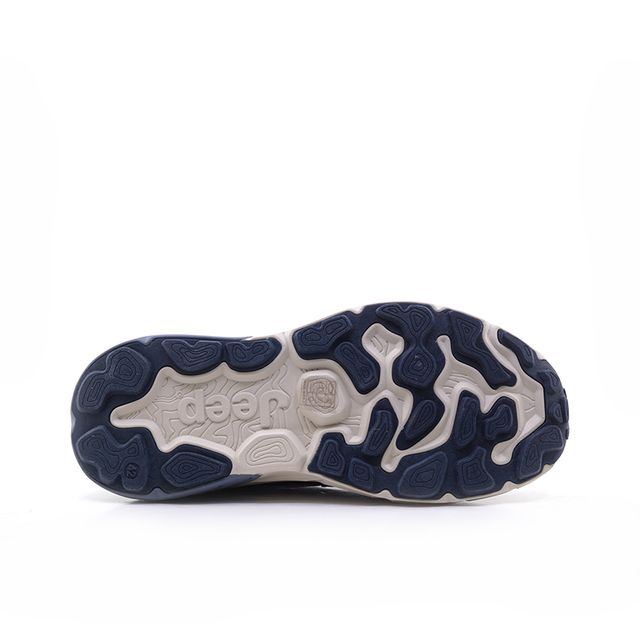 Ανδρικά Sneakers Jeep JM61004Α Μπλε Δέρμα image - 4