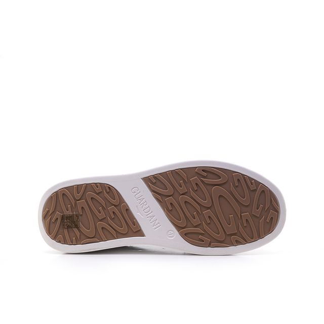 Ανδρικά Sneakers Guardiani GM61040Α Μπεζ Δέρμα image - 4