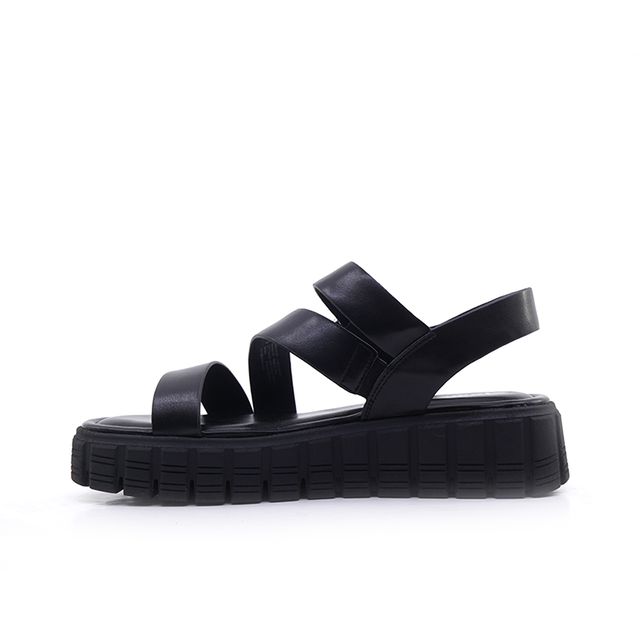 Γυναικείες Πλατφόρμες Tamaris 28233 Μαύρο EcoLeather image - 2