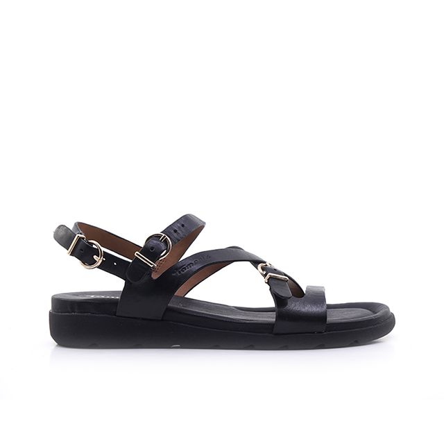 Γυναικεία Πέδιλα Tamaris 28231 Μαύρο Δέρμα main image