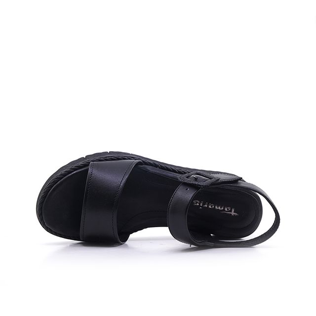 Γυναικείες Πλατφόρμες Tamaris 28247 Μαύρο Δέρμα image - 3