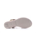 Γυναικείες Πλατφόρμες Tamaris 28118  Μπρονζέ Ύφασμα image - 4