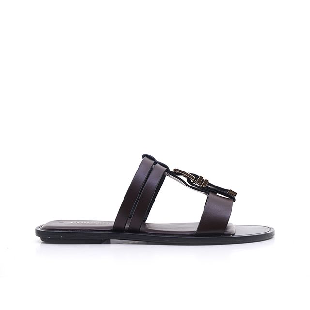 Γυναικείες Σαγιονάρες Tamaris 27120 Καφέ EcoLeather main image