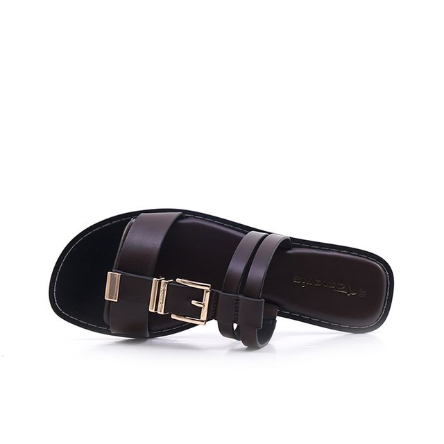 Γυναικείες Σαγιονάρες Tamaris 27120 Καφέ EcoLeather image - 3