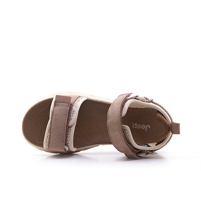 Γυναικεία Πέδιλα  Jeep JL61541A Καφέ EcoLeather image - 3