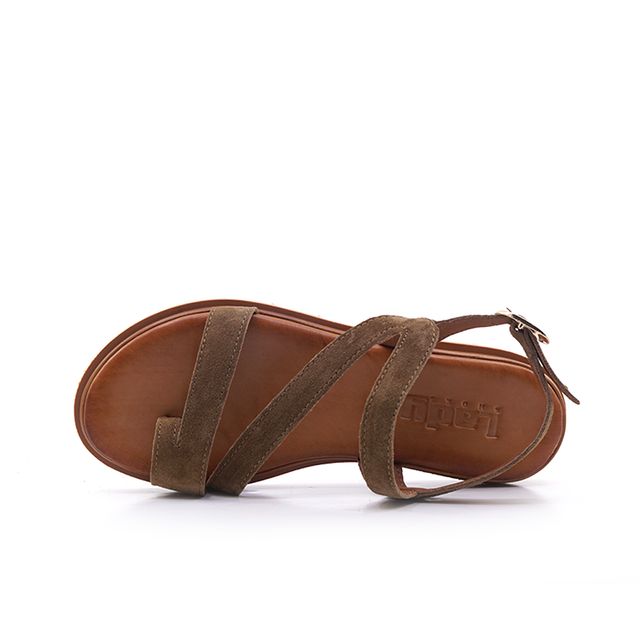 Γυναικεία Πέδιλα LadyShoes 611 Ταμπά Δέρμα image - 3