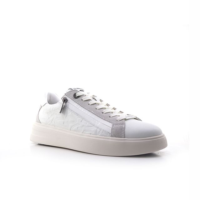 Ανδρικά Sneakers Guardiani GM61045Α Λευκό Δέρμα image - 1