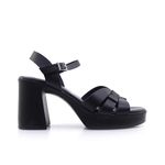 Γυναικεία Πέδιλα Oh! my sandals 5937 Μαύρο Δέρμα image - 0