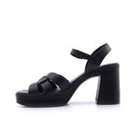 Γυναικεία Πέδιλα Oh! my sandals 5937 Μαύρο Δέρμα image - 2