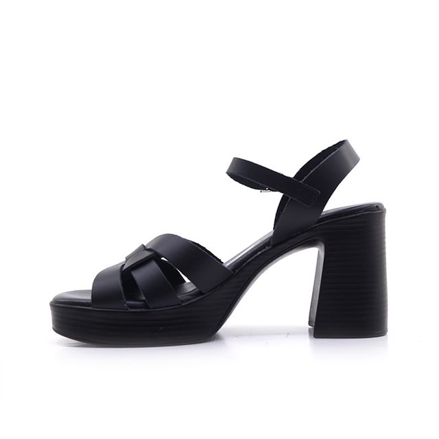 Γυναικεία Πέδιλα Oh! my sandals 5937 Μαύρο Δέρμα image - 2
