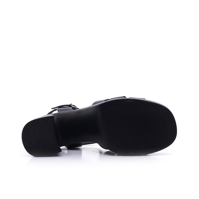 Γυναικεία Πέδιλα Oh! my sandals 5937 Μαύρο Δέρμα image - 4
