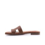 Γυναικεία Mule Oh! my sandals 5810 Ταμπά Δέρμα image - 2