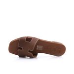 Γυναικεία Mule Oh! my sandals 5810 Ταμπά Δέρμα image - 3