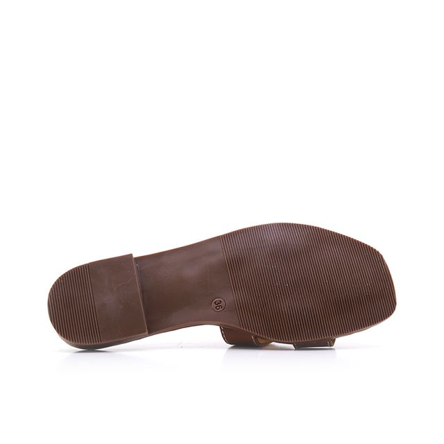 Γυναικεία Mule Oh! my sandals 5810 Ταμπά Δέρμα image - 4