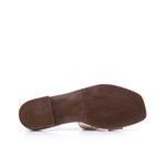Γυναικεία Mule Oh! my sandals 5810 Χρυσό Δέρμα image - 4