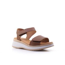 Γυναικείες Πλατφόρμες Oh! my sandals 5942 Ταμπά Δέρμα image 2
