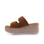 Γυναικεία Mule Oh! my sandals 6033 Ταμπά Δέρμα image - 2