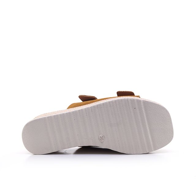 Γυναικεία Mule Oh! my sandals 6033 Ταμπά Δέρμα image - 3
