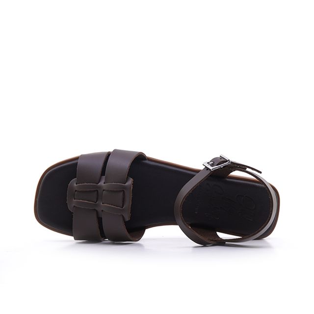 Γυναικεία Σανδάλια Oh! my sandals 5824 Καφέ Δέρμα image - 3