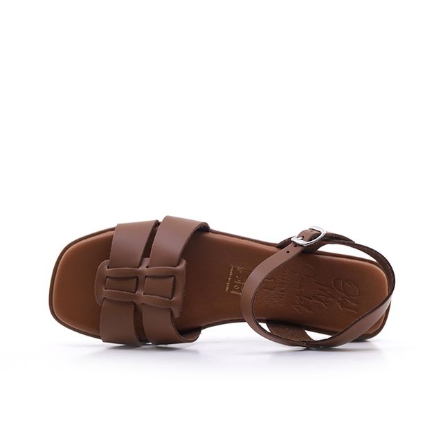 Γυναικεία Σανδάλια Oh! my sandals 5824 Ταμπά Δέρμα image - 3