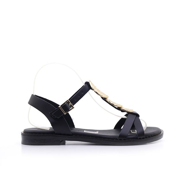 Γυναικεία Σανδάλια Oh! my sandals 5849 Μαύρο Δέρμα main image