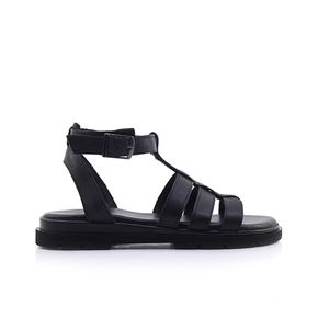 Γυναικεία Πέδιλα LadyShoes 624 Μαύρο Δέρμα image
