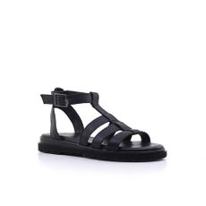 Γυναικεία Πέδιλα LadyShoes 624 Μαύρο Δέρμα image 2