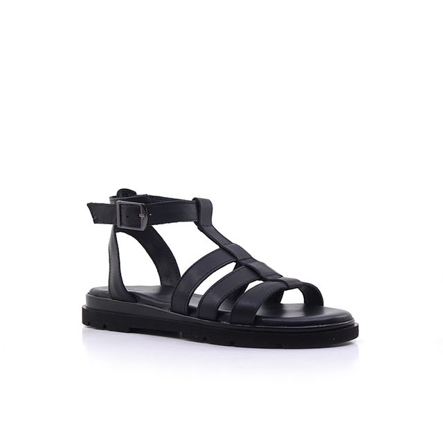 Γυναικεία Πέδιλα LadyShoes 624 Μαύρο Δέρμα image - 1