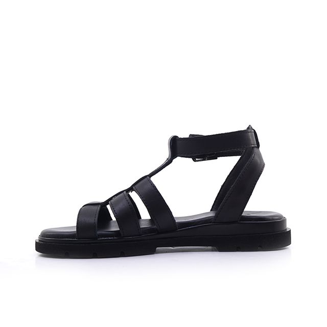 Γυναικεία Πέδιλα LadyShoes 624 Μαύρο Δέρμα image - 2
