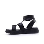 Γυναικεία Πέδιλα LadyShoes 323 Μαύρο Δέρμα image - 2