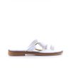 Γυναικεία Mule LadyShoes 104 Λευκό Δέρμα
