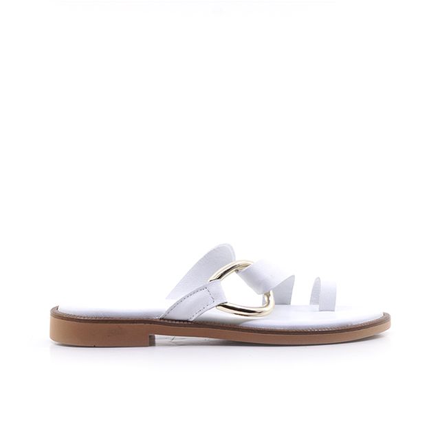 Γυναικεία Mule LadyShoes 104 Λευκό Δέρμα main image