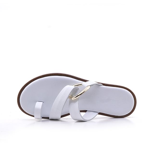Γυναικεία Mule LadyShoes 104 Λευκό Δέρμα image - 3