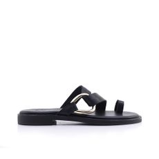 Γυναικεία Mule LadyShoes 104 Μαύρο Δέρμα image