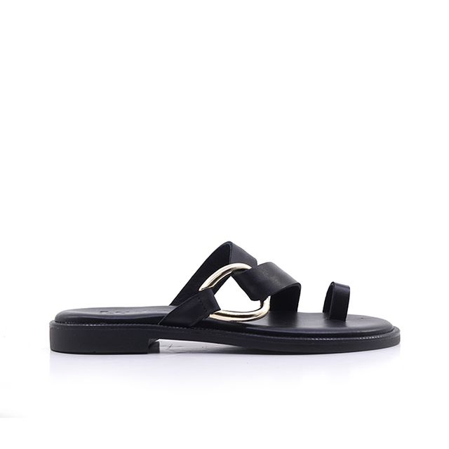 Γυναικεία Mule LadyShoes 104 Μαύρο Δέρμα main image