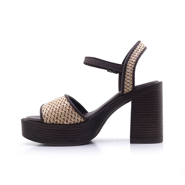Γυναικεία Πέδιλα LadyShoes 847 Καφέ Δέρμα image - 2