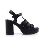 Γυναικεία Πέδιλα LadyShoes 843 Μαύρο Δέρμα image - 0