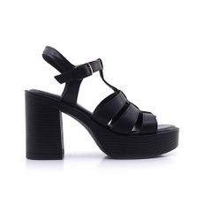 Γυναικεία Πέδιλα LadyShoes 843 Μαύρο Δέρμα image