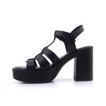 Γυναικεία Πέδιλα LadyShoes 843 Μαύρο Δέρμα image - 2