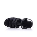 Γυναικεία Πέδιλα LadyShoes 843 Μαύρο Δέρμα image - 3
