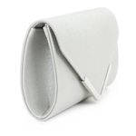 Γυναικεία Τσάντα Clutch Tamaris 30453.830 Ασημί EcoLeather image - 2